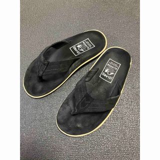 ユナイテッドアローズ(UNITED ARROWS)のISLAND SLIPPER スエード　サンダル　US5.0 アローズ購入(サンダル)