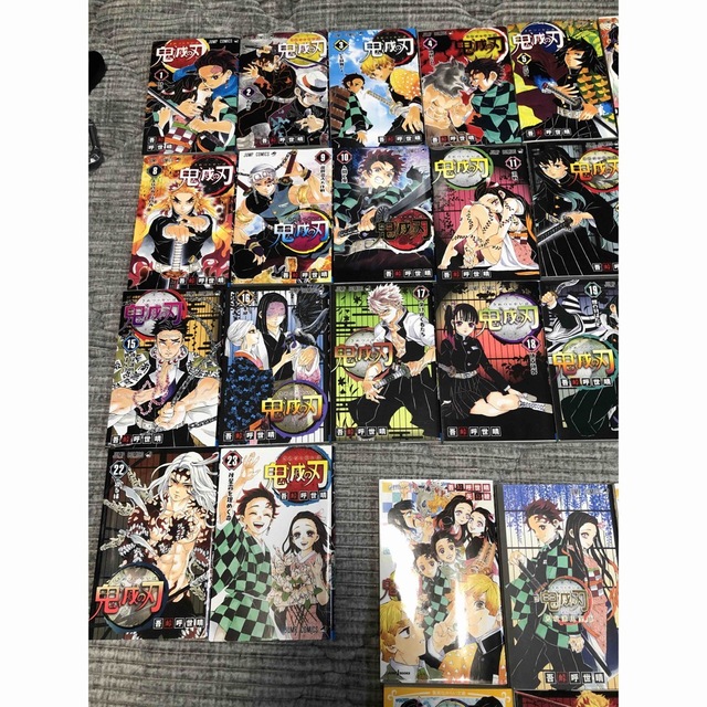 全巻1〜23鬼滅の刃＋関連漫画と小説 吾峠呼世晴 美品