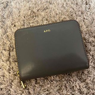 アーペーセー(A.P.C)のAPC アーペーセー 二つ折り財布 コンパクトウォレット ブルーグレー(財布)