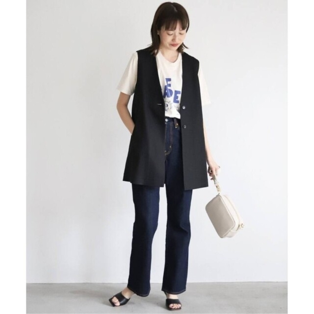 スローブイエナ　リネンジレ 新品】SLOBE IENA スローブイエナ リネンジレ