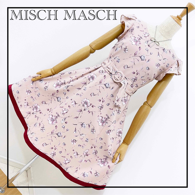 状態«MISCH MASCH» 花柄 ワンピース 半袖 ウィルセレクション リエンダ