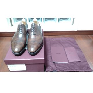 ジョンロブ(JOHN LOBB)の新品未使用 ジョンロブ フィリップ2 ダークブラウンミュージアムカーフ 7.5E(ドレス/ビジネス)