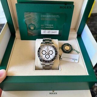 ROLEX - ロレックス コスモグラフ デイトナ 116500LN ホワイト メンズ 腕時計