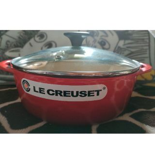 LE CREUSET - ルクルーゼ ココット ロンド ファースト チェリーレッド