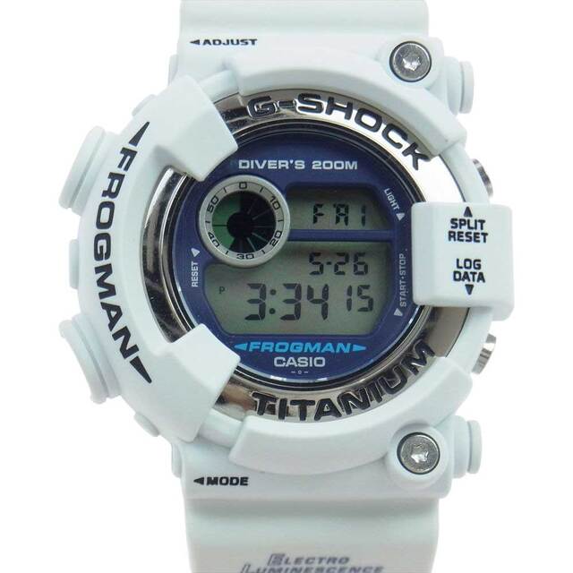 G-SHOCK ジーショック 時計 DW-8200LG-8JR FROGMAN フロッグマン Men in White Gray デジタル クォーツ ウォッチ 時計   ホワイトグレー約21cmケース厚み