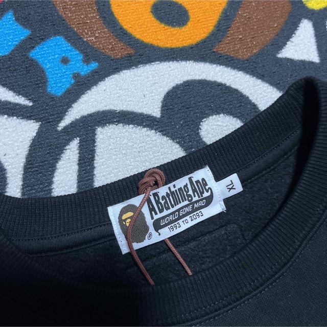 A BATHING APE(アベイシングエイプ)のAPE BAPE  HAJIME SORAYAMA スウェット　パーカー　XL メンズのトップス(パーカー)の商品写真