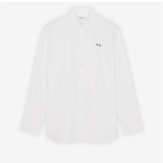 メゾンキツネ(MAISON KITSUNE')のメゾン キツネ トリコロールフォックス パッチ クラシック シャツ(シャツ/ブラウス(長袖/七分))