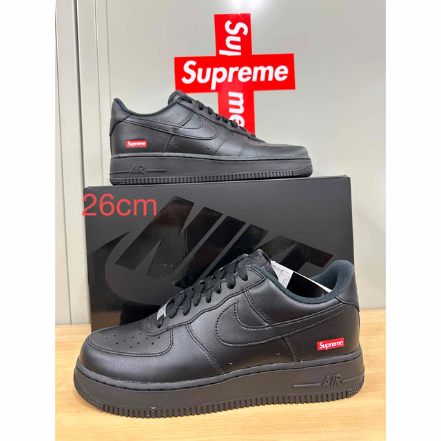 supremeSupreme × Nike Air Force 1 Low "Black"