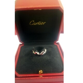 カルティエ(Cartier)のCartier シグネチャー ロゴ 3Pダイヤ リング(リング(指輪))