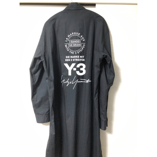 【最終値下げ】Y-3 ロゴ ダブル zip ロング シャツ コート ワイスリー
