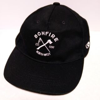 BONFIRE ボンファイヤー クロスロゴ ブラック フリー