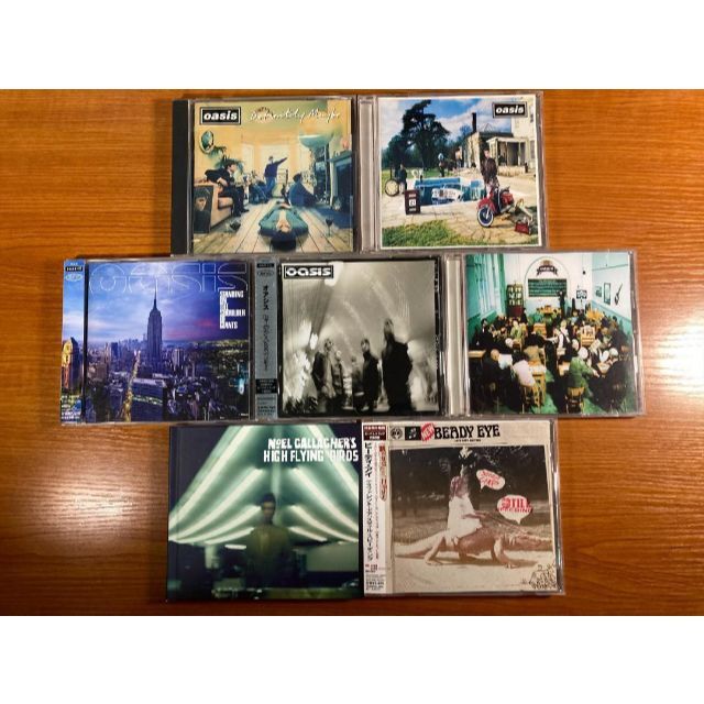 W6722 オアシス (OASIS) CD アルバム 7枚セットの通販 by ハルカゲ's shop｜ラクマ
