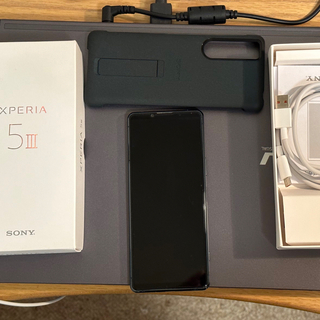 Xperia - SONY XPERIA 5 III NA SIMフリースマートフォン グリーン