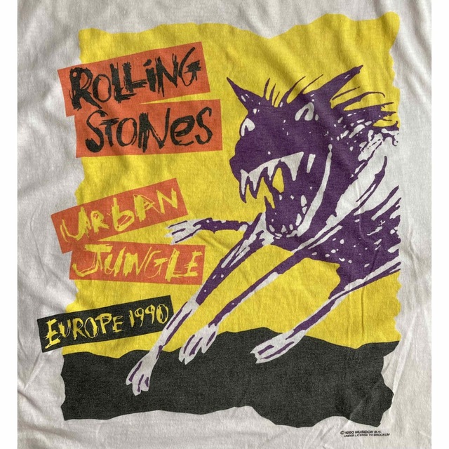 Rolling Stones ローリングストーンズ　ツアーTシャツ　90s メンズのトップス(Tシャツ/カットソー(半袖/袖なし))の商品写真