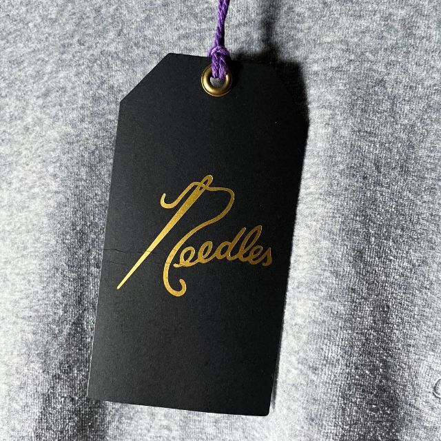 Needles - 【新品 M】ニードルズ チャコール 刺繍 サイドライン フード