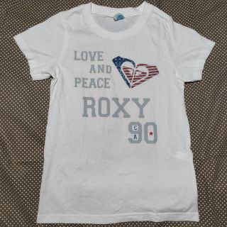 ロキシー(Roxy)のROXY ロキシー　Tシャツ　ホワイト　白(シャツ/ブラウス(半袖/袖なし))