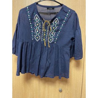 ダブルクローゼット(w closet)のダブルクローゼット　ブラウス(シャツ/ブラウス(半袖/袖なし))