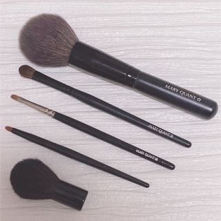 マリークワント(MARY QUANT)の【美品】レアあり マリークワント ブラシセット チークブラシ まとめ売り(チーク/フェイスブラシ)