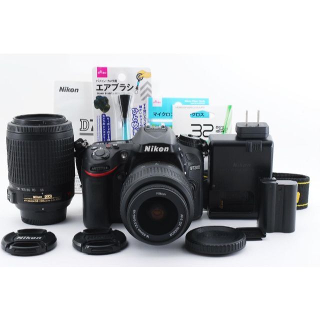 ☆安心の定価販売☆】 ✾Wi-Fi搭載✾高性能AF✾Nikon ニコン D7200