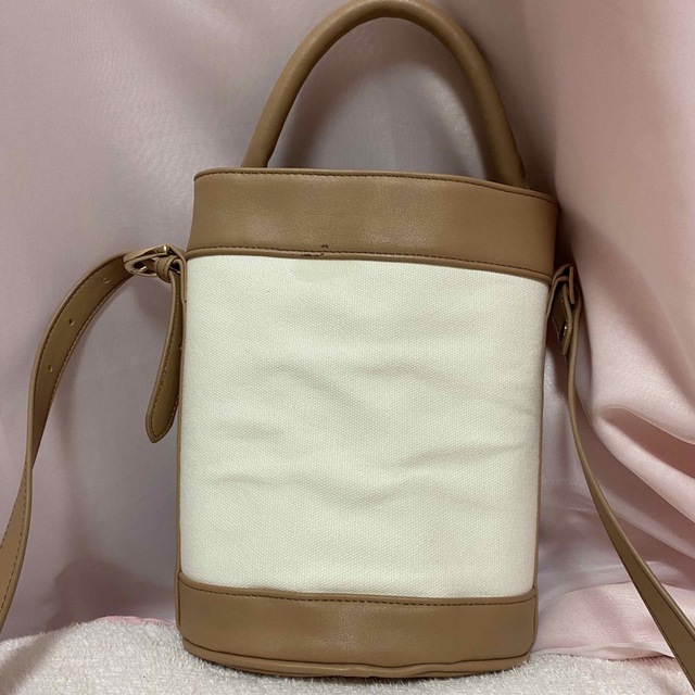 herlipto canvas bucket bag