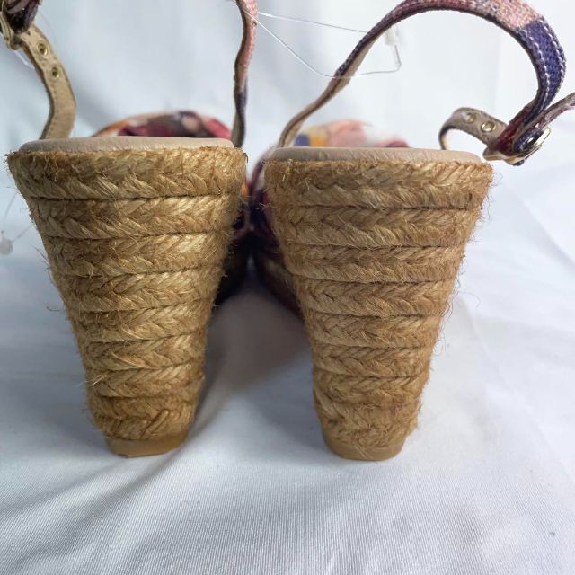 未使用品 GAIMO ガイモ 38 24.0cm ウェッジサンダルエスパドリーユ 4