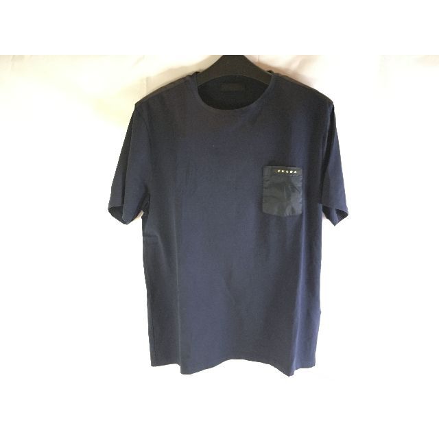 メンズ【美品】PRADA プラダ 半袖カットソー Tシャツ XL 正規品