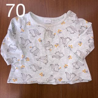 アカチャンホンポ(アカチャンホンポ)の長袖　トップス　70(Ｔシャツ)