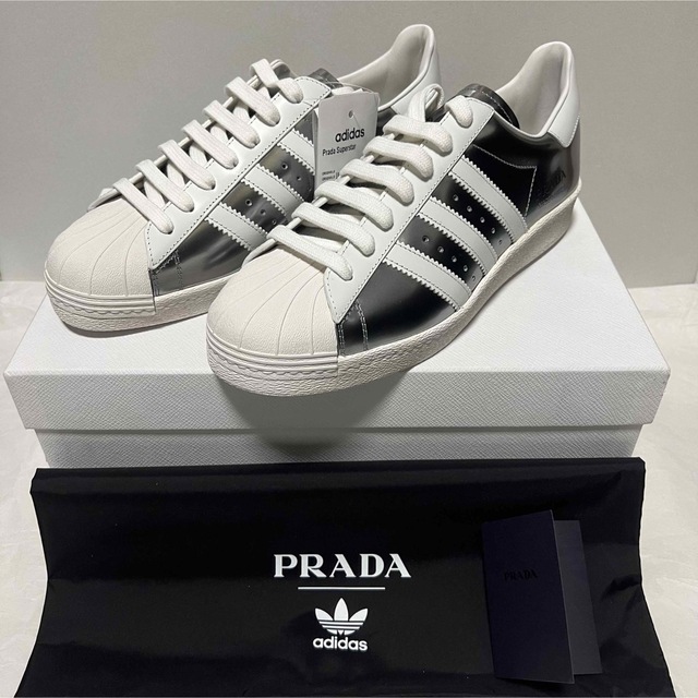 PRADA(プラダ)のPrada for adidas プラダ×アディダス スーパースター スニーカー メンズの靴/シューズ(スニーカー)の商品写真