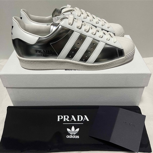 PRADA(プラダ)のPrada for adidas プラダ×アディダス スーパースター スニーカー メンズの靴/シューズ(スニーカー)の商品写真