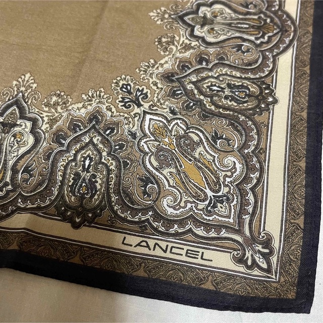 LANCEL(ランセル)の美品　LANCEL メンズ　ハンカチ　3枚セット メンズのファッション小物(ハンカチ/ポケットチーフ)の商品写真