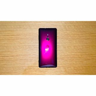 エクスペリア(Xperia)のXperia XZ3 SOV39 Bordeaux Red(スマートフォン本体)