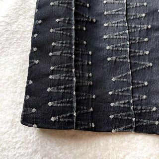 通常在庫品 極美品 シビラ 総柄 ロングワンピース 黒 ブラック Mサイズ