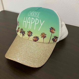 クレアーズ(claire's)のクレアーズ　夏キャップ　キラキラ　メッシュ(帽子)