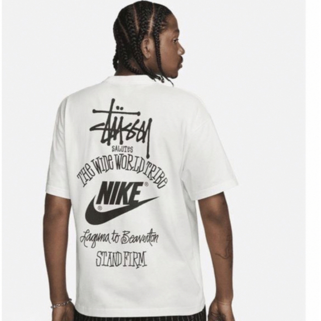 Stussy NikeコラボTシャツ　Lサイズ