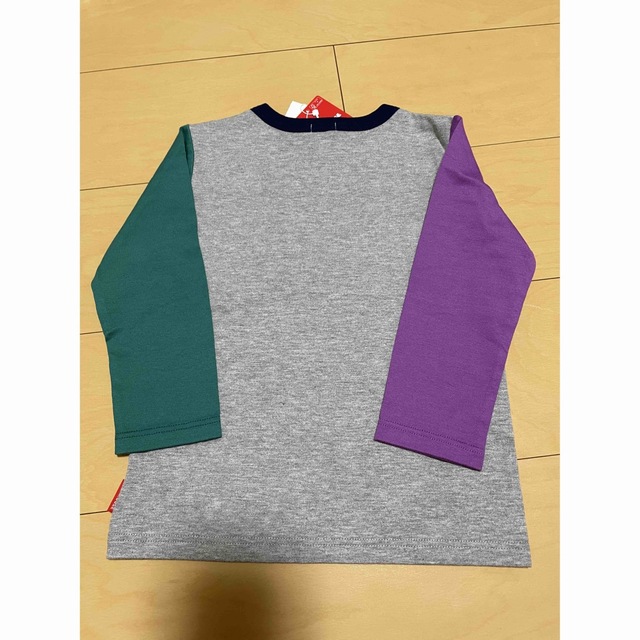 mikihouse(ミキハウス)の長袖Tシャツ（100cm）新品 キッズ/ベビー/マタニティのキッズ服女の子用(90cm~)(Tシャツ/カットソー)の商品写真