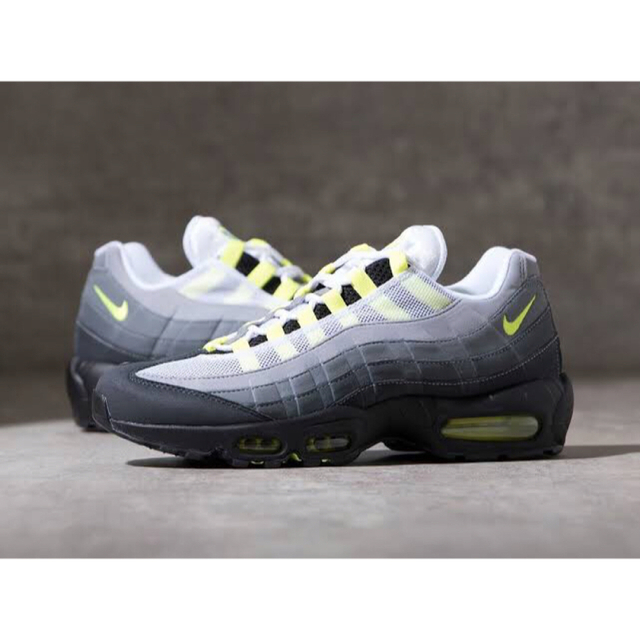 NIKE - Nike Air Max 95 OG Neon Yellow イエローグラデ 黄の通販 by