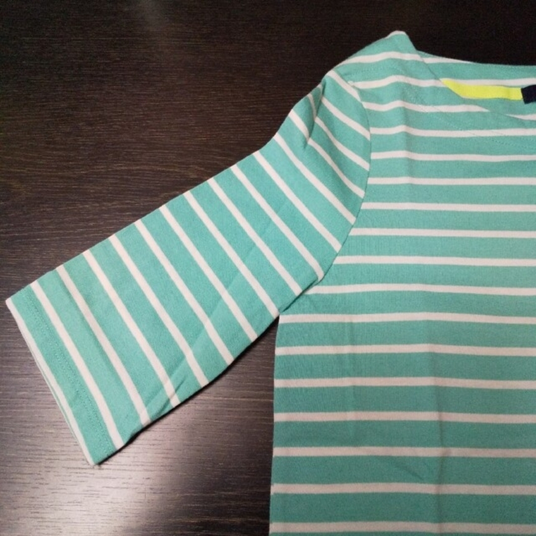 GAP(ギャップ)のGAPボーダーTシャツsize160 キッズ/ベビー/マタニティのキッズ服女の子用(90cm~)(Tシャツ/カットソー)の商品写真