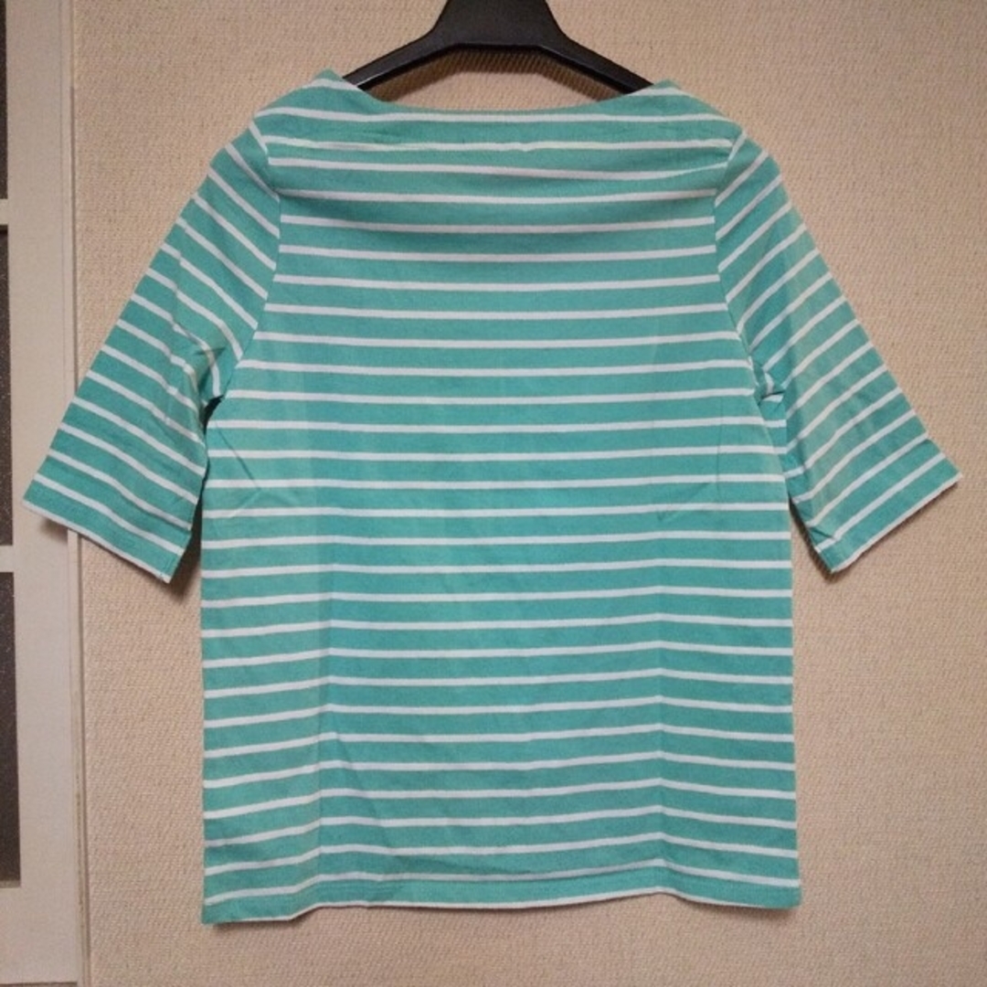 GAP(ギャップ)のGAPボーダーTシャツsize160 キッズ/ベビー/マタニティのキッズ服女の子用(90cm~)(Tシャツ/カットソー)の商品写真