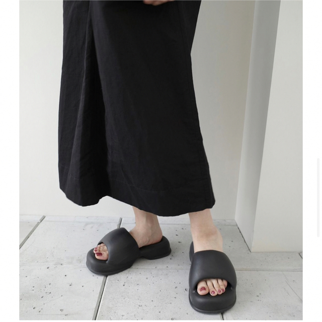 TODAYFUL Recovery Volume Sandals サンダル　黒