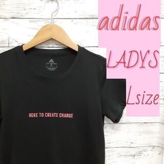 アディダス(adidas)のadidas 【アディダス】レディースTシャツ(Tシャツ(半袖/袖なし))