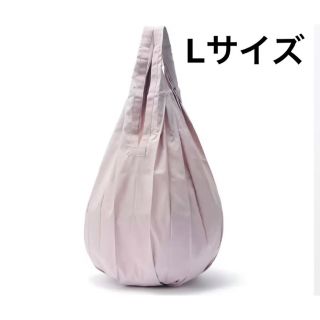 ムジルシリョウヒン(MUJI (無印良品))の無印良品さっとたためるマイバッグ　スモーキーピンクＬ　エコバッグ　２５L(エコバッグ)