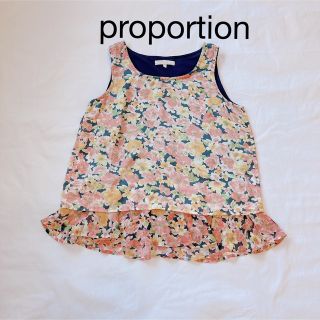 プロポーション(PROPORTION)のLサイズ　proportion ノースリーブブラウス(シャツ/ブラウス(半袖/袖なし))