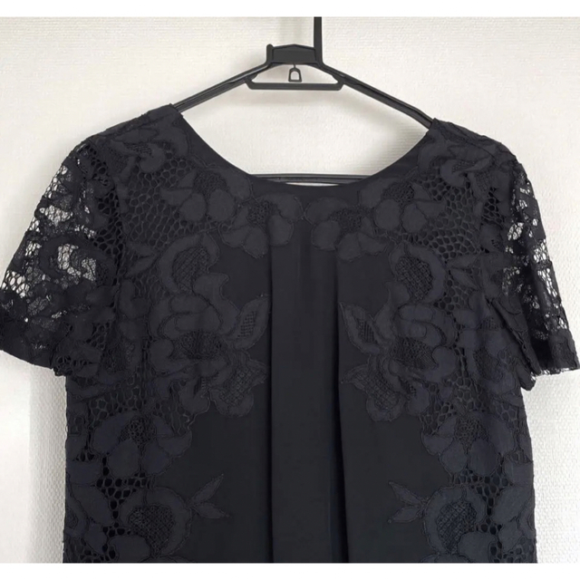 最終価格DIANE von FURSTENBERG レース ワンピース 黒 新品 3