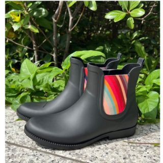 ○★新品 未使用 Paul Smith エリー レインブーツ 定番長靴 スワール