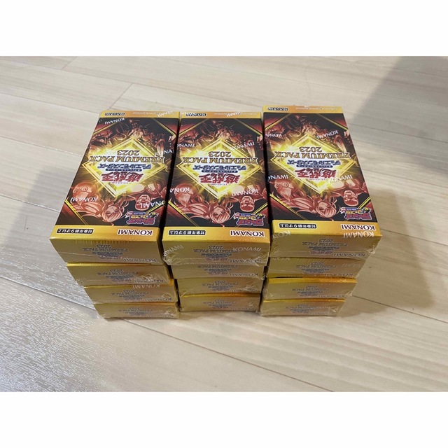遊戯王 - 遊戯王 プレミアムパック2023 12BOX 公式シュリンク付き 未