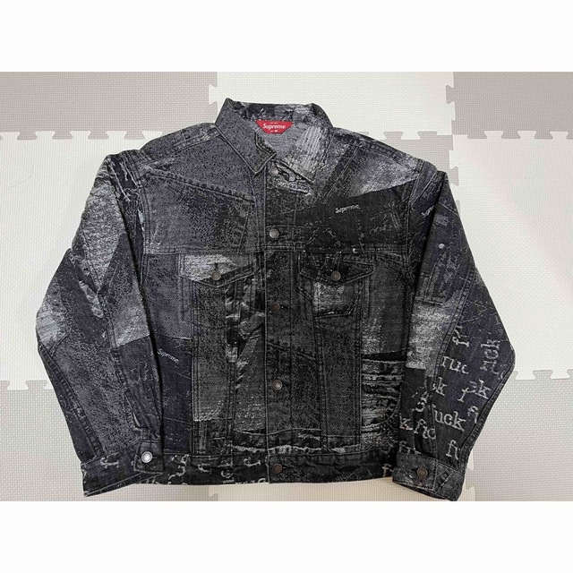 Supreme Archive Denim Trucker Jacket M 1