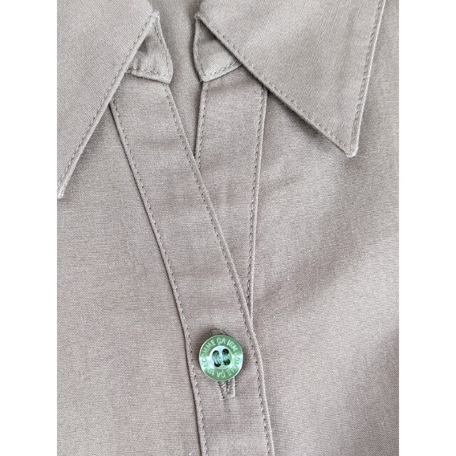 COMME CA ISM(コムサイズム)のCOMME CA ISM　キッズ　110サイズ　七分袖シャツ　予備ボタンあり キッズ/ベビー/マタニティのキッズ服男の子用(90cm~)(ブラウス)の商品写真