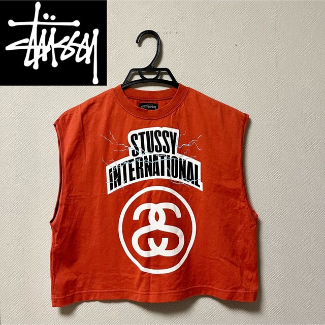 STUSSY(ステューシー)のStussy No Sleeve Tshirt レディースのトップス(Tシャツ(半袖/袖なし))の商品写真