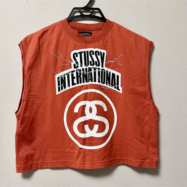 STUSSY(ステューシー)のStussy No Sleeve Tshirt レディースのトップス(Tシャツ(半袖/袖なし))の商品写真