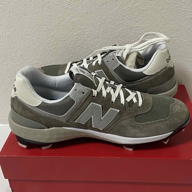 New Balance 574 大谷モデル スパイク グレー 27cm